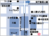 名古屋院の地図